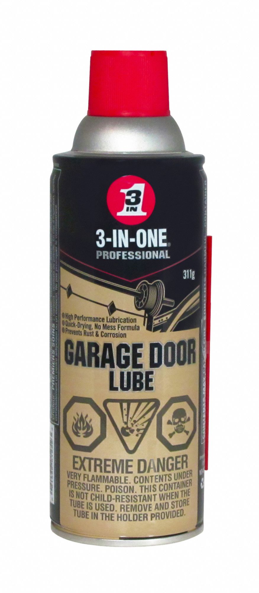 lubricant garage door