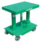 HYDRAULIC LIFT TABLE, FOOT-OPERATED, LD CAP 2000 LBS, 30 X 20 IN, 40 IN, STEEL