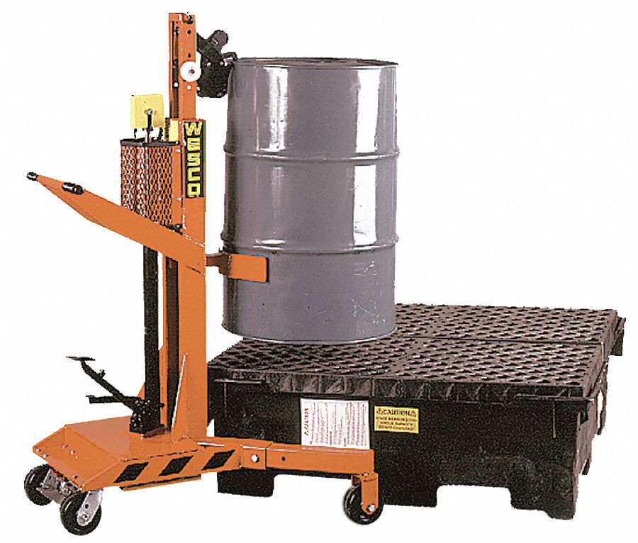 DRUM CARRIER PLACES ON PALLET