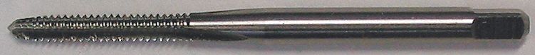 TAP SET, #4-40 TAP THREAD, 9/16 IN THREAD L, 1⅞ IN LENGTH, RIGHT HAND