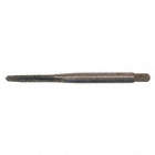 STRAIGHT FLUTE TAP, #6-32 THREAD, 11/16 IN THREAD L, 2 IN LENGTH, TAPER, PIPE