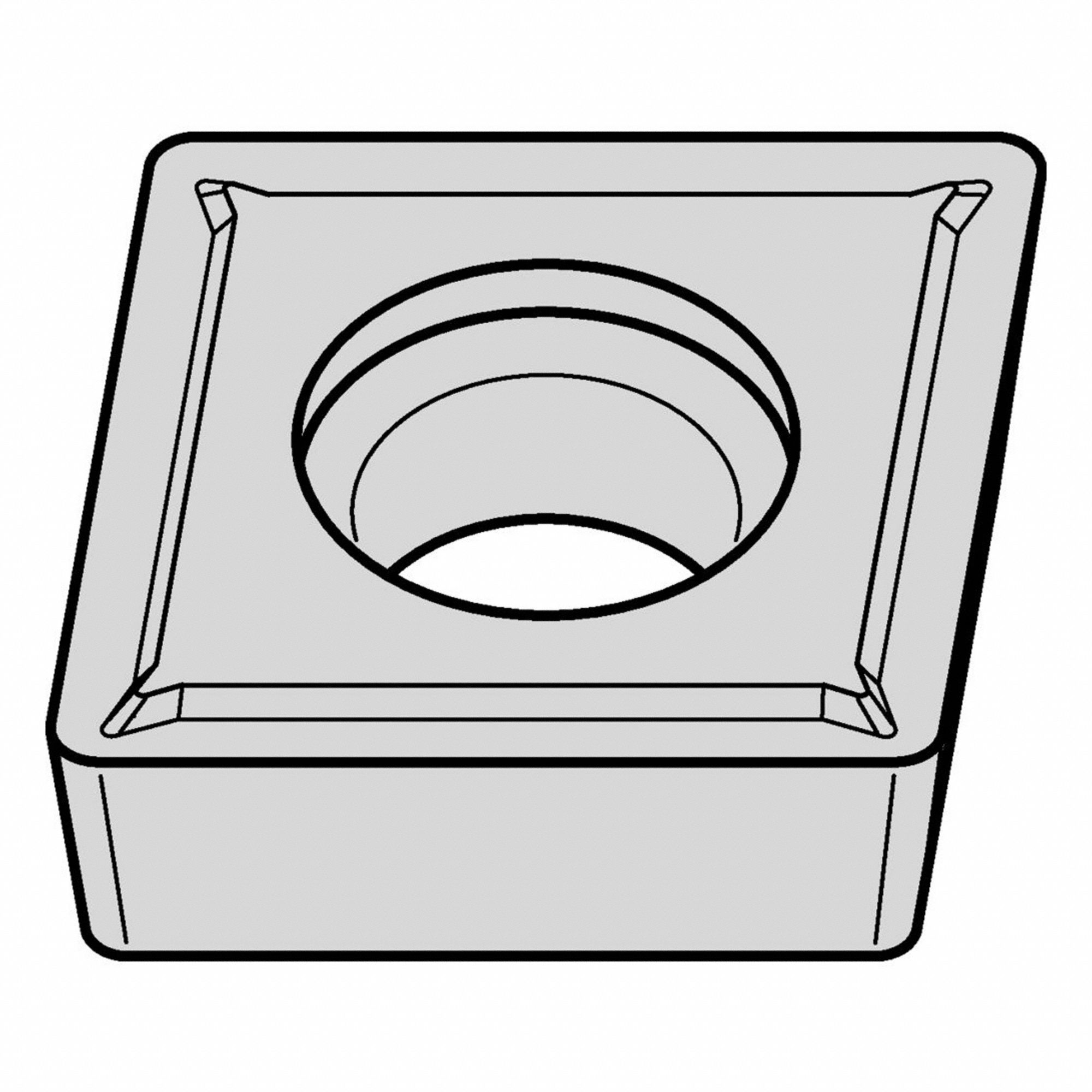 POSITIVE INSERT 1/2IN BORING BAR