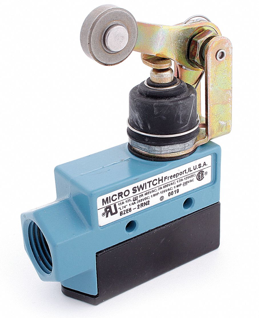 Micro Limit Switch (Straight Lever) - 2 Pack