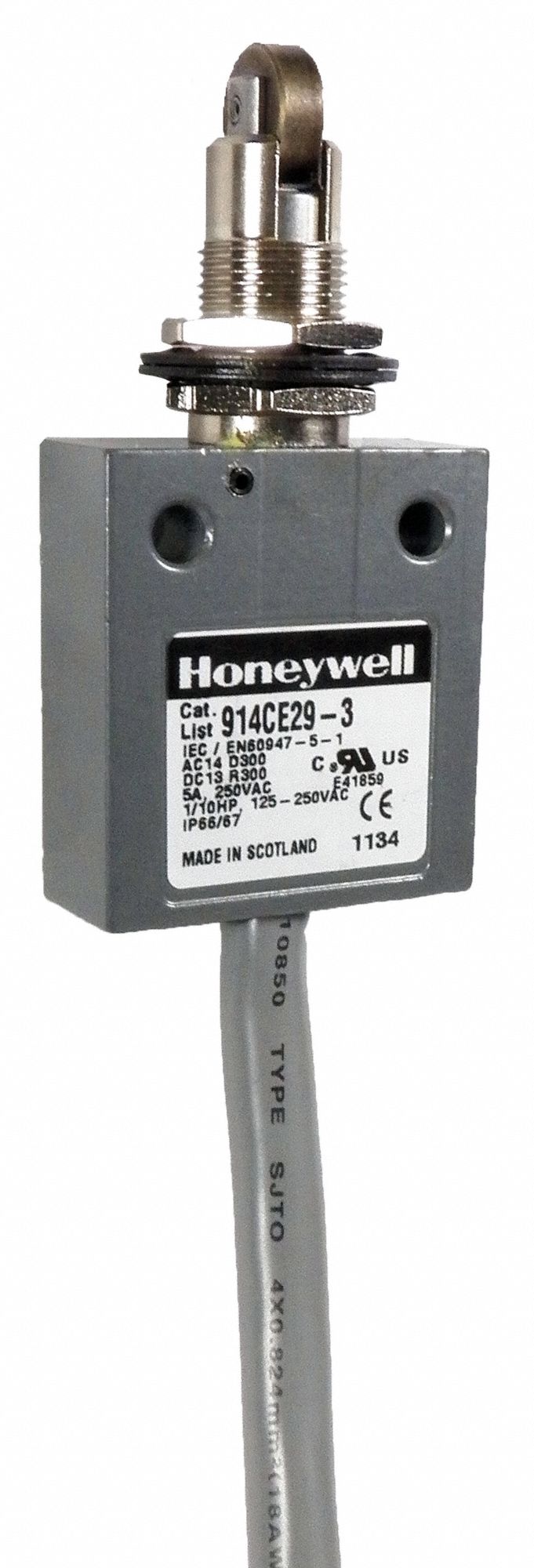 HONEYWELL MICRO SWITCH Cross Roller, Plunger General Purpose Limit