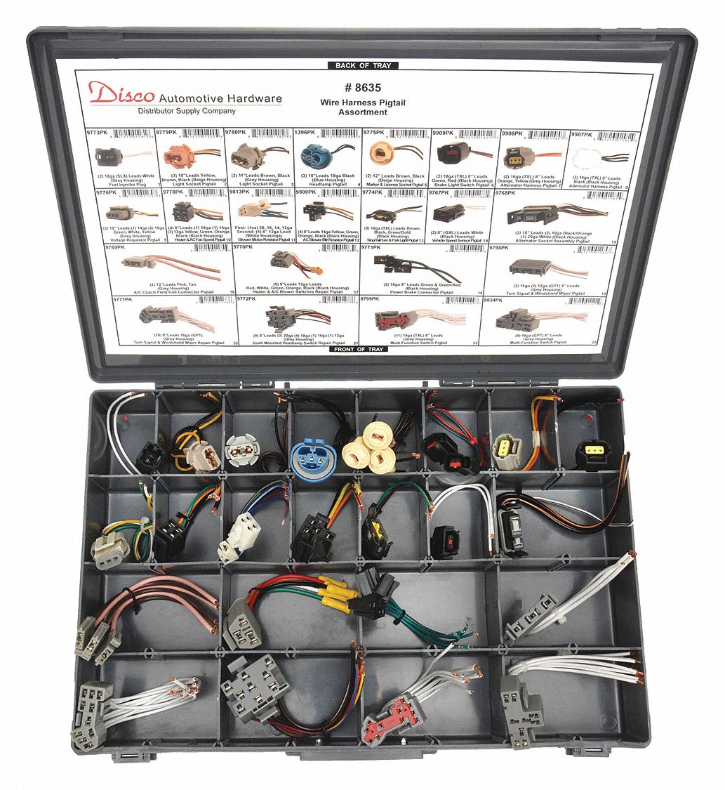 WIRE HARNESS ASSORTMENT ,30 PC