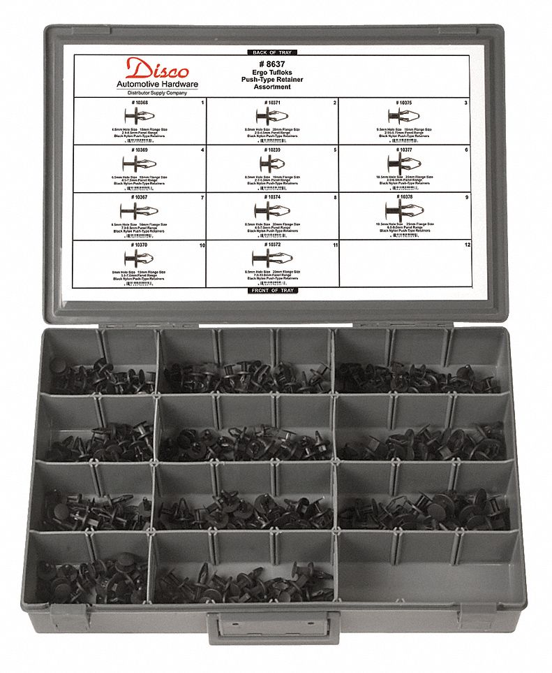 Ergo Tuflok Retainer Assortment 280 pcs