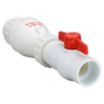 PVC Combination Silent Spring-Loaded Swing Check/Ball Valve