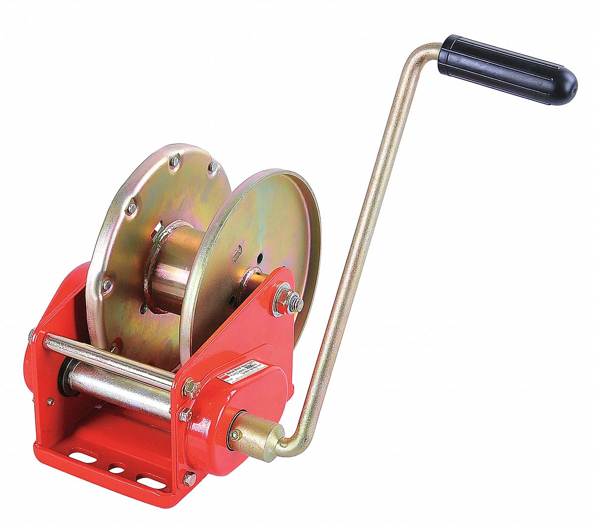 DAYTON Malacate Manual con Freno Levantamiento, Arrastre, Altura Total