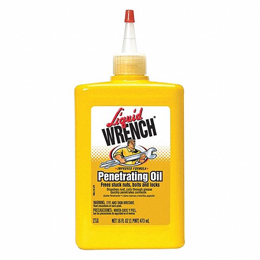 Penetrating Lubricant: -20° to 150°F, Vegetable Oil, 16 oz, Squeeze Bottle