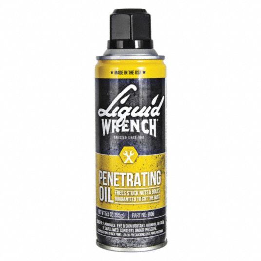 LIQUID WRENCH Penetrating Lubricant, -20° to 150°F, Petroleum ...