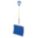 SNOW SHOVEL, ALUMINUM, 14 3/4 IN BLADE L, 18 IN BLADE W, 16 GAUGE, D HANDLE
