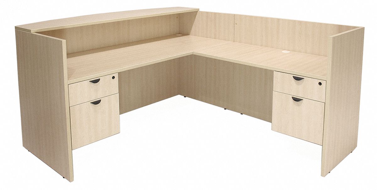 Regency 71 X 82 X 42 Legacy Series L Shape Reception Desk