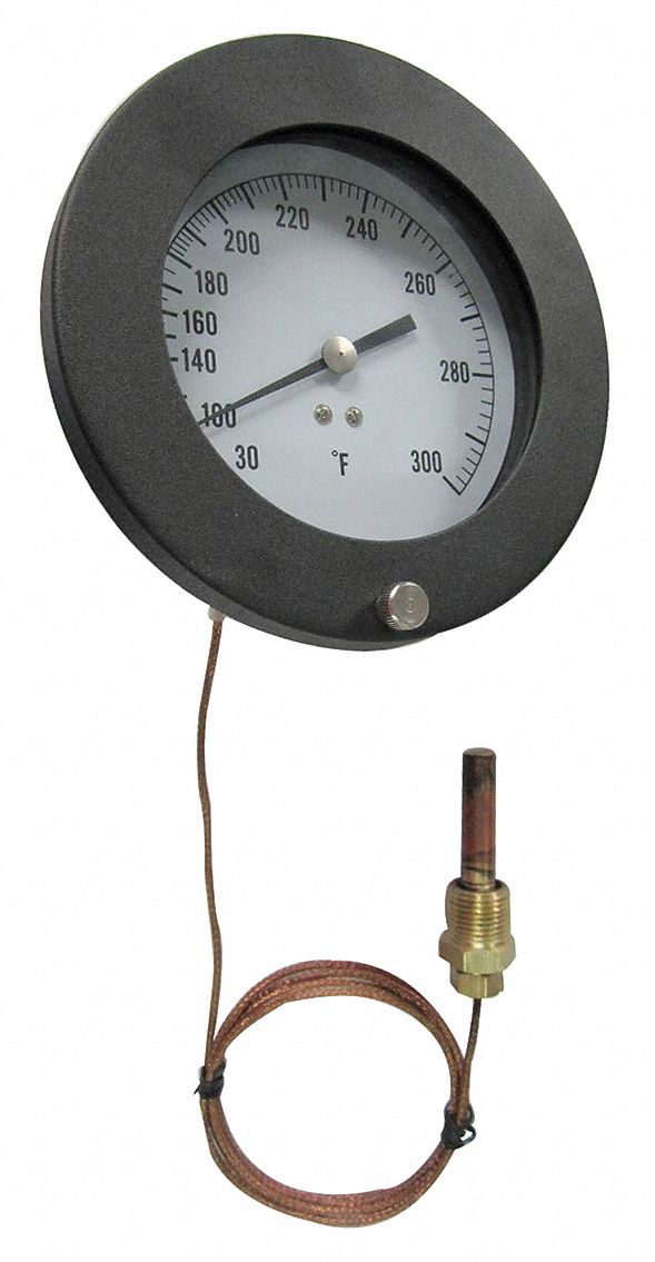 Analog Panel Mt Thermometer,30 To 240F NEW 