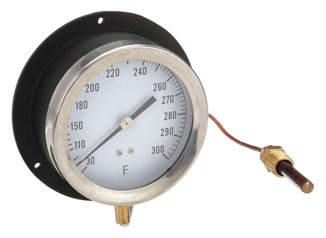 MEASURE Analogue Thermometers Mechanical Thermometer, For INDUSTRIAL, Model  Name/Number: 4 Dial