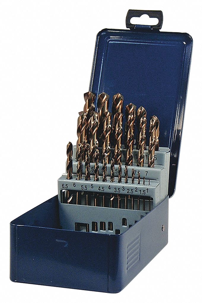 Hss steel store drill bit set