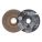 CONCRETE CUTTING WHEEL, TYPE 27, 24 GRIT, 13,300 RPM, GRADE C-24, 4 1/2 X 1/4 IN, 7/8 IN ARBOR