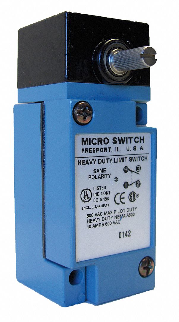 MICRO INTERRUPTOR CON ACTUADOR DE RODILLO LARGO - V156IC25 - Electrónica  Universal de Monterrey