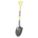 ROUND POINT SHOVEL,27 IN. HANDLE,14