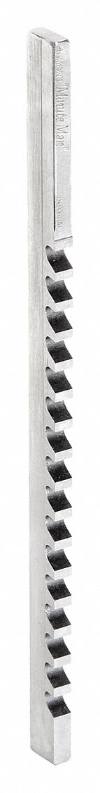 SQUARE BROACH, 5MM SQUARE SIZE, 10.3MM DRILL SIZE, 6¾ IN BROACH L, 19/64 IN MIN. CUT