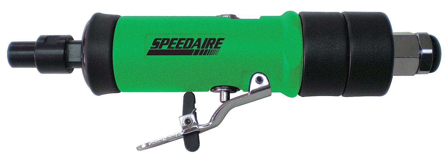 DIE GRINDER, 0.4 HORSEPOWER, 26,000 RPM MAXIMUM SPEED, 1/4 IN COLLET SIZE, 7 IN OVERALL L