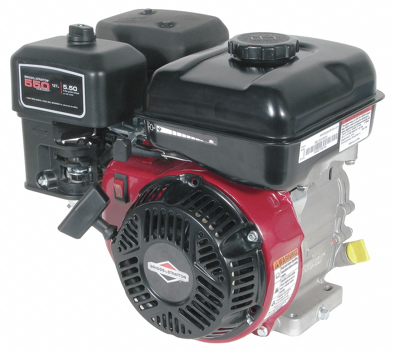 BRIGGS & STRATTON, Series XR Professional Series, 5.5 lb-ft Gross ...