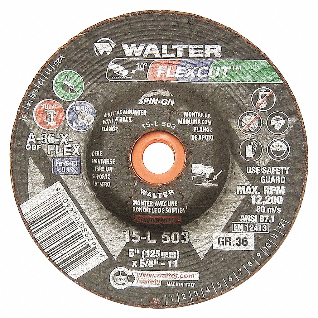 5 PO GR36 FLEXCUT SPIN-ON