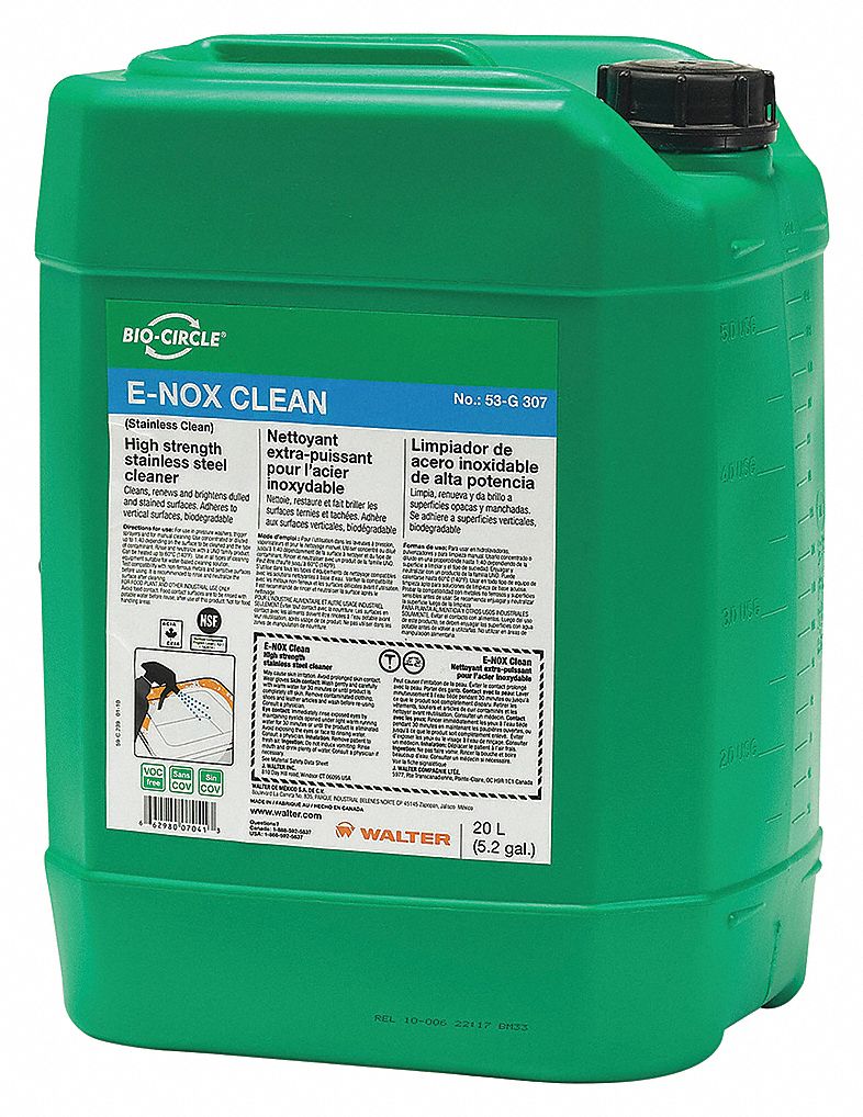 S.STEEL CNR/BRIGHT E-NOX CLEAN  20L