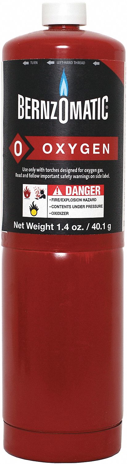 PROPANE GAS CYLINDER, FOR GENERAL SOLDERING, FLAME TEMP 3450 ° F,  RECYCLABLE, 14.1 OZ