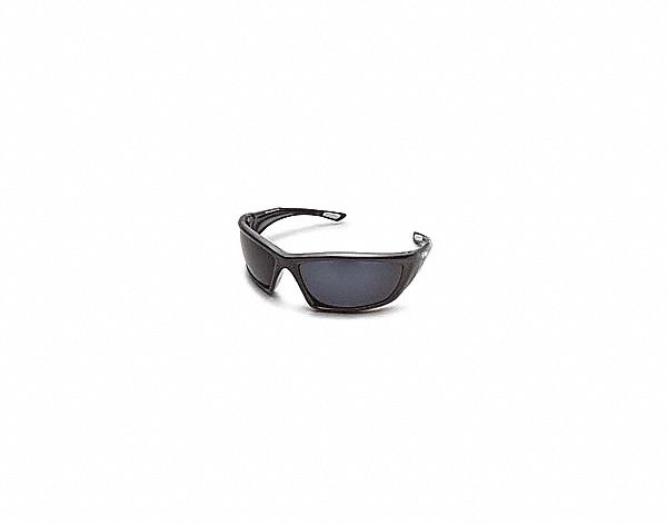 LUNETTES SEC/MONTURE INTEG, RÉSISTE RAYURES / PROTECTION UV, CSA/MCEPS, LENTILLE FUMÉE, NYLON / PC