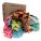 WIPES CLOTH #1 COLORED 10LB CARTON