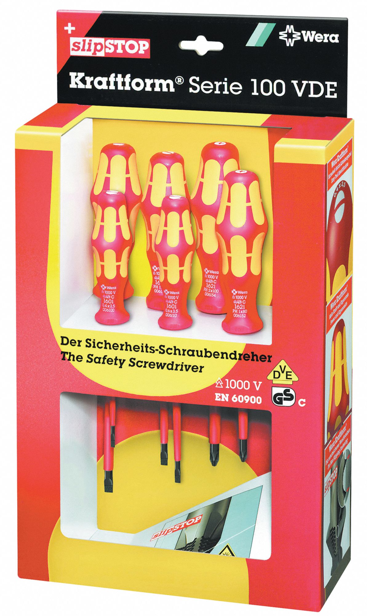 SCREWDRIVER SET 100 SERIES 6 PC.