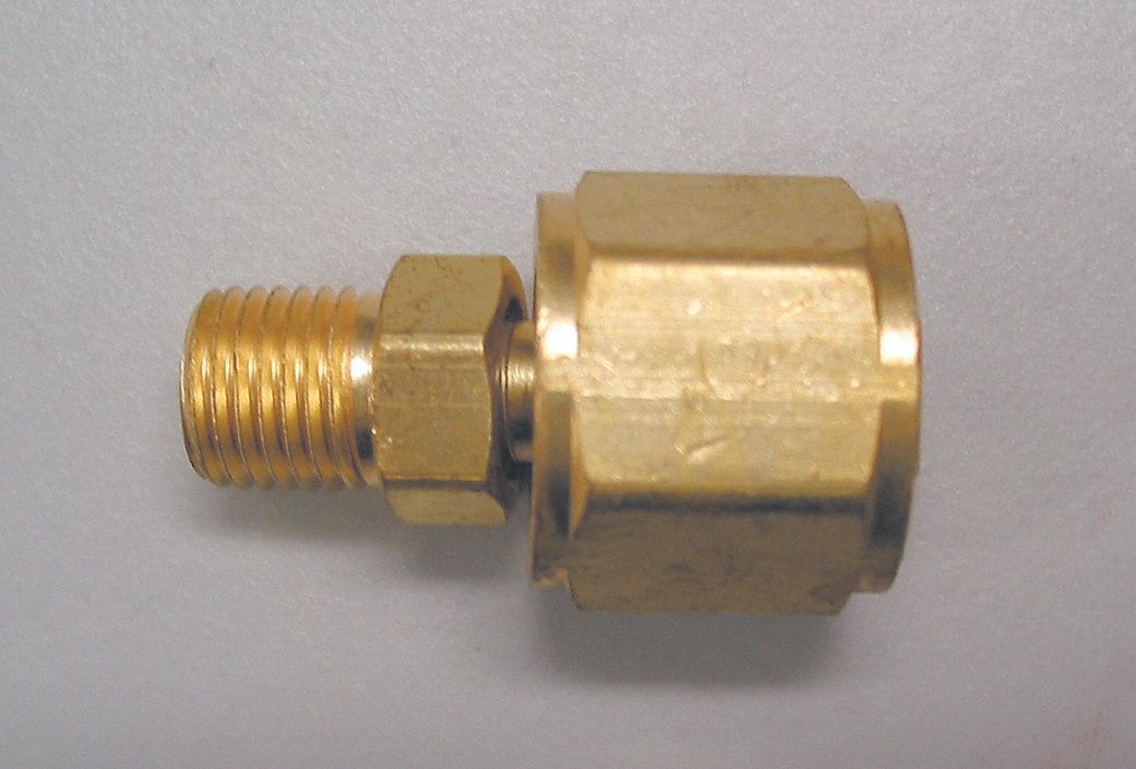 Western Enterprises Pipe Thread Coupling, Adaptor, 3,000 psi, Brass, 1 - AMMC