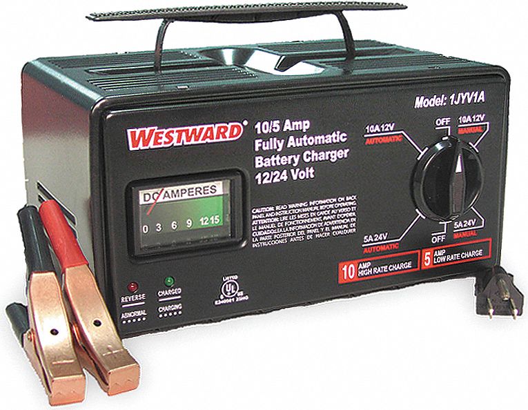 WESTWARD CHARGER BATTERY 10A 12/24V - Automotive Battery Chargers and ...