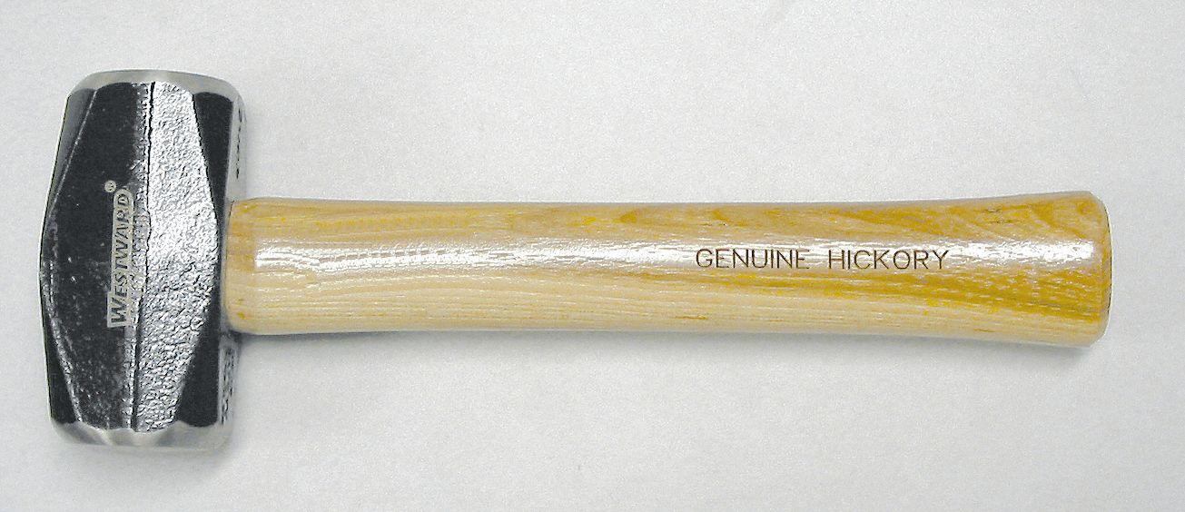 WESTWARD HAND DRILLING HAMMER 2.5LB Engineer/Drilling/Blacksmith