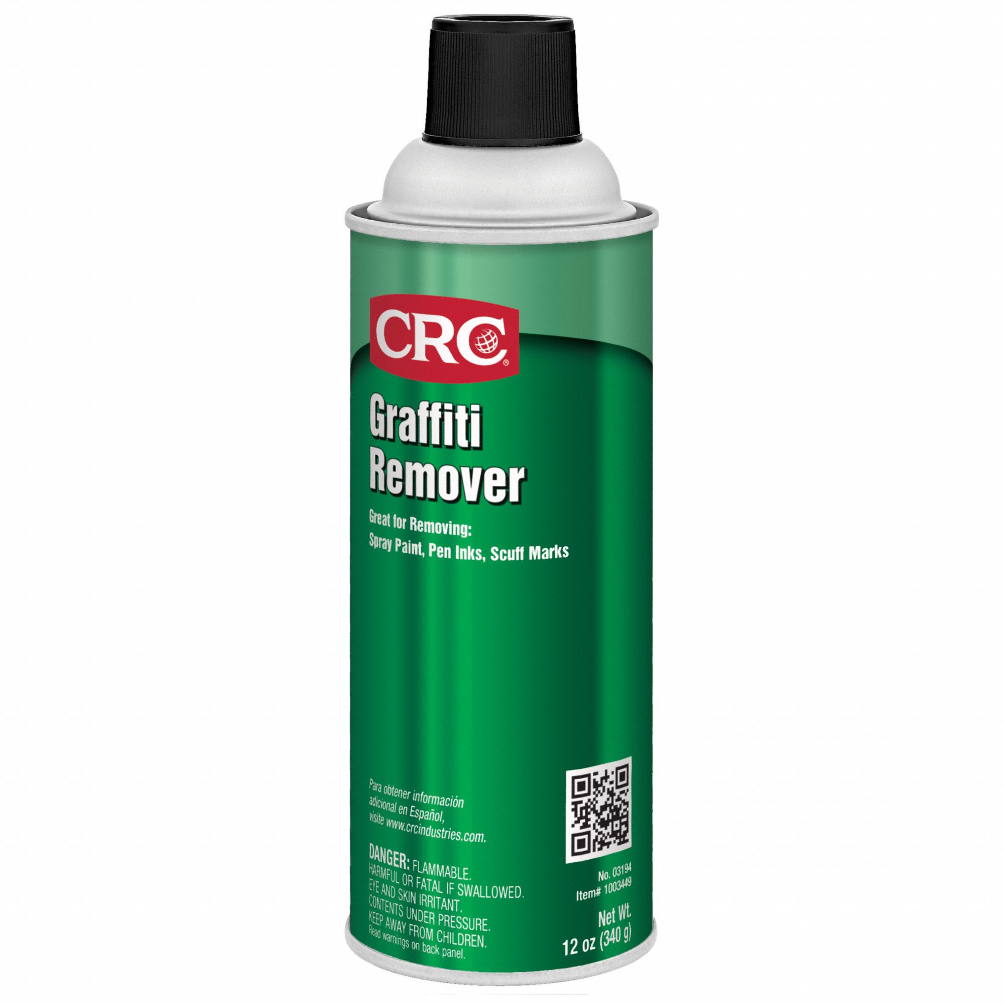 CRC, Aerosol Spray Can, 16 oz, Graffiti Remover 12W31803194 Grainger