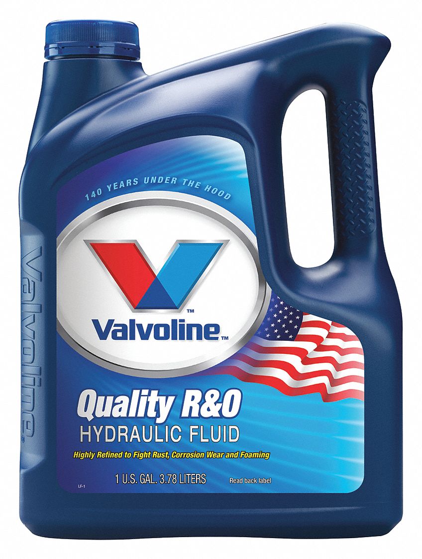 VALVOLINE Mineral R&O Oil, 1 gal Jug, ISO Viscosity Grade 32 12W331