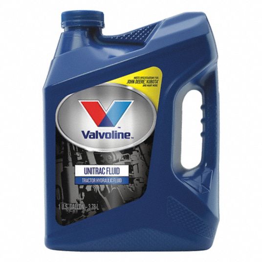 VALVOLINE Mineral Tractor Hydraulic Fluid, 1 gal Jug, ISO Viscosity