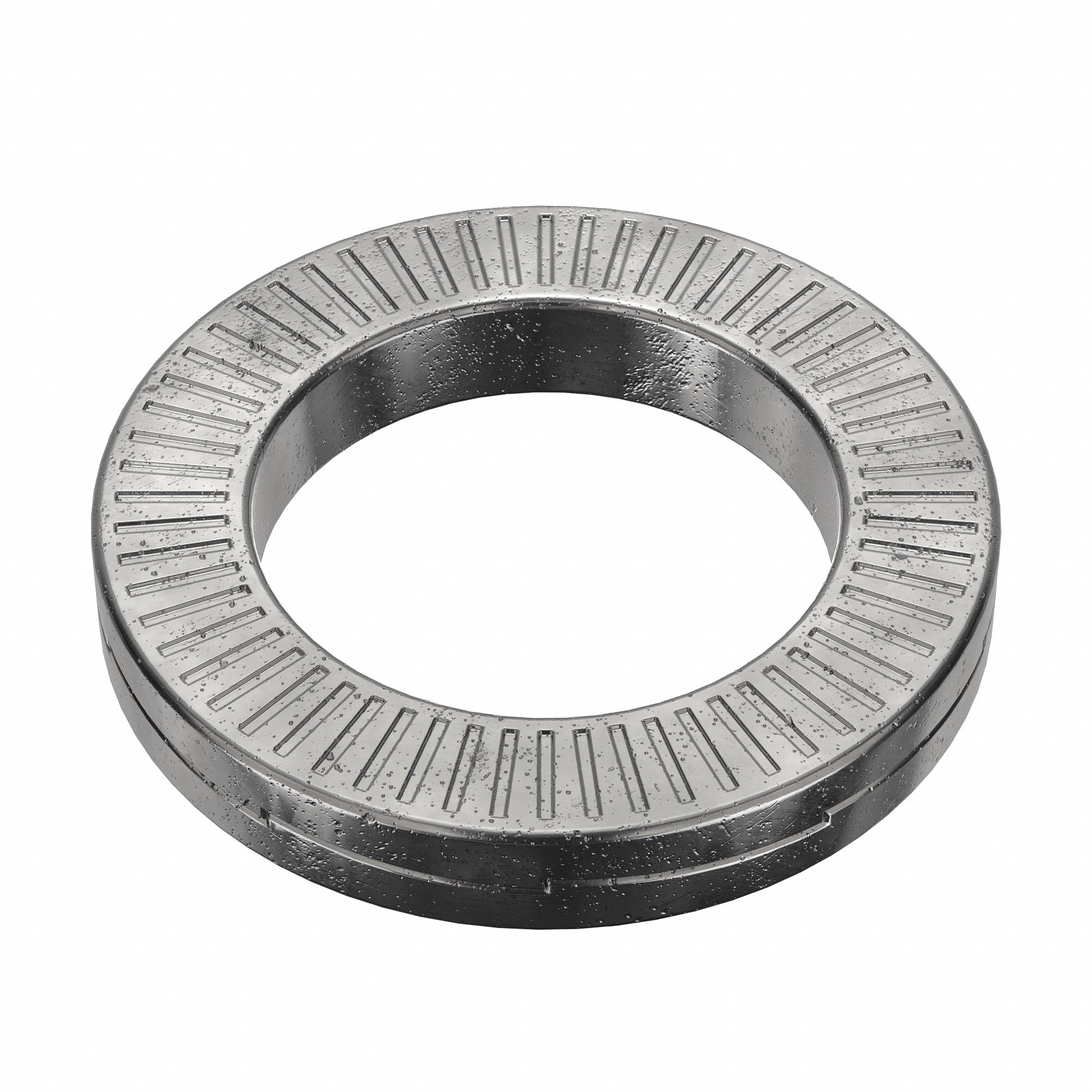 Wedge Lock Washer: Advanced Corrosion Resist, Steel, M10 Screw Sz, 10.67 mm Max. Inside Dia, 20 PK