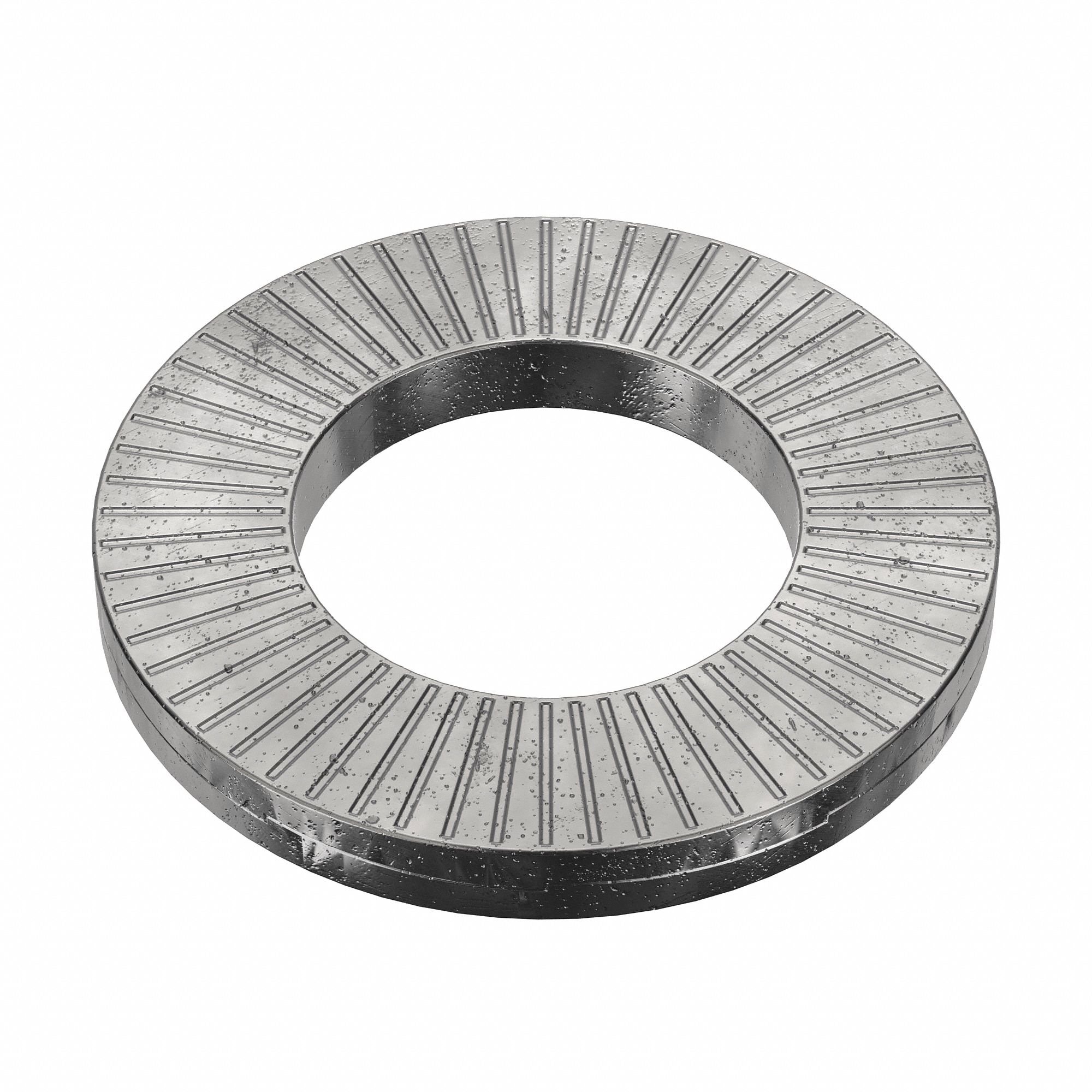 Wedge Lock Washer: Advanced Corrosion Resist, Steel, 7/8 in Screw Sz, 59/64 in Max. Inside Dia, 2 PK