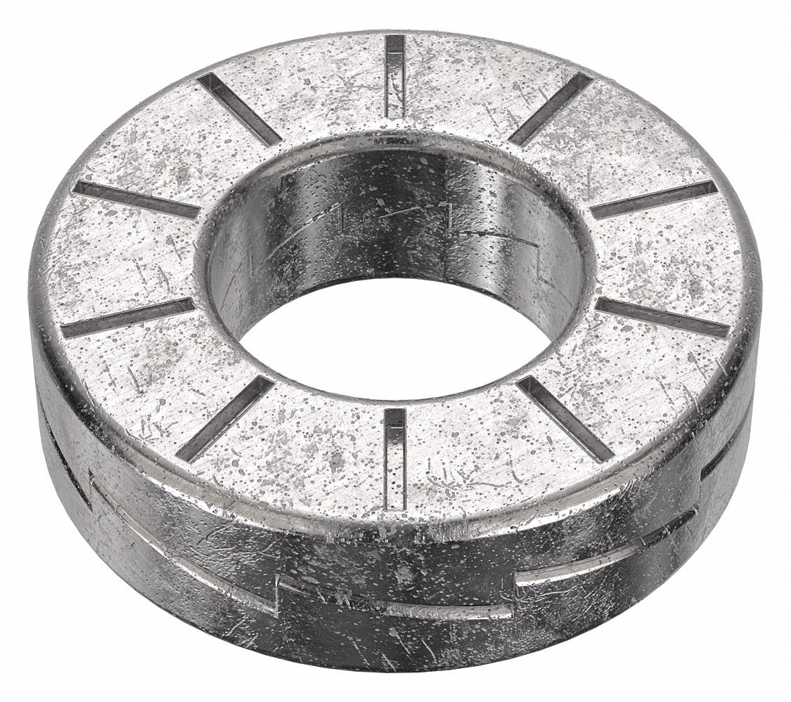 Wedge Lock Washer: 254, Stainless Steel, #6 Screw Sz, 5/32 in Max. Inside Dia, 254, Reusable, 10 PK