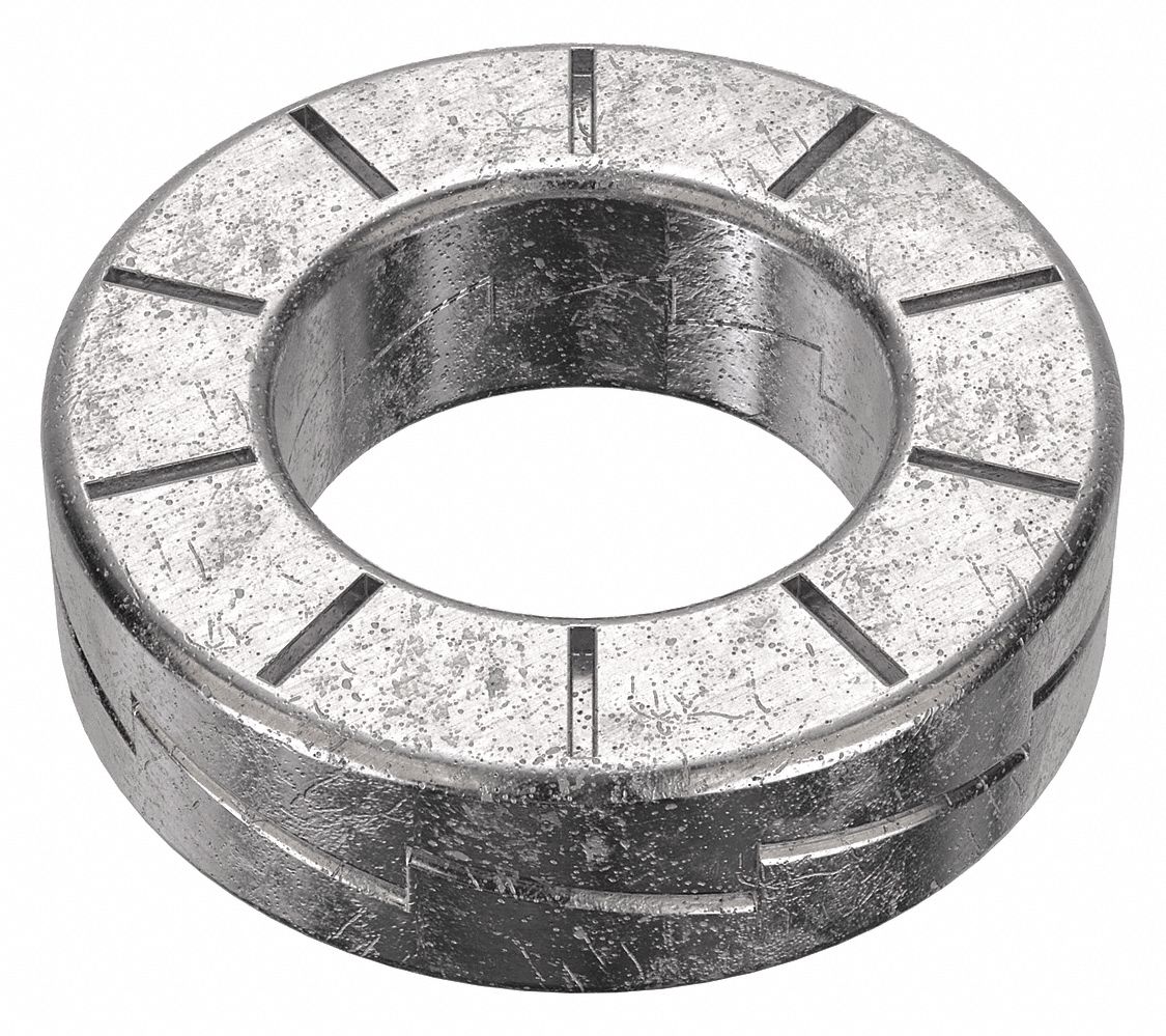 Wedge Lock Washer: 254, Stainless Steel, #8 Screw Sz, 11/64 in Max. Inside Dia, 254, Reusable, 10 PK