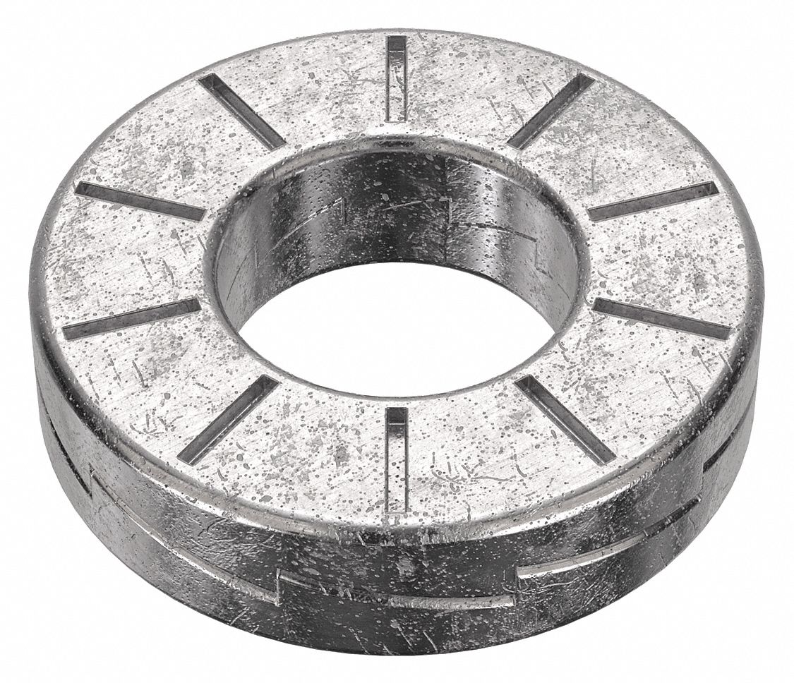 Wedge Lock Washer: 254, Stainless Steel, #8 Screw Sz, 11/64 in Max. Inside Dia, 254, Reusable, 10 PK