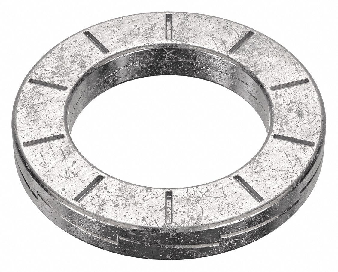 WEDGE LOCK WASHER, FOR SCREW SIZE 5/16 IN, WEDGE LOCK, STAINLESS STEEL, PLAIN, GRADE 2, 10 PK