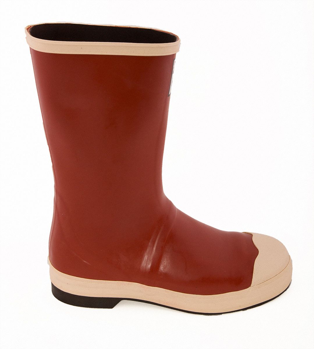 men's rubber wide calf boots