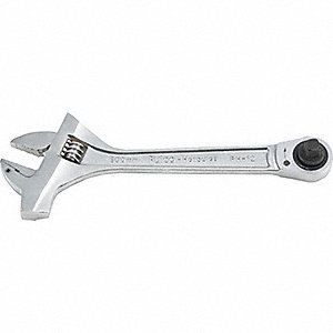 WRENCH ADJUSTABLE, 12IN MLT-PURPOSE