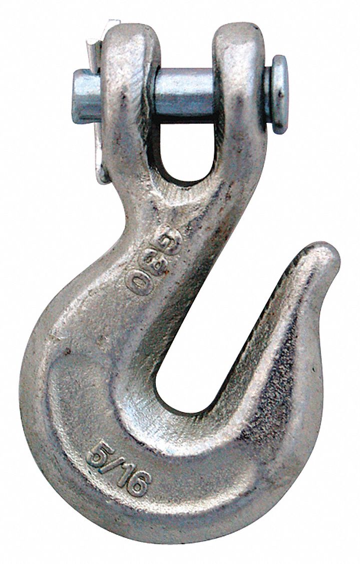 CLEVIS GRAB HOOK, FOR 1/2 IN CHAIN, GRADE 70, LOAD LIMIT 9200 LB, FORGED  ALLOY STEEL