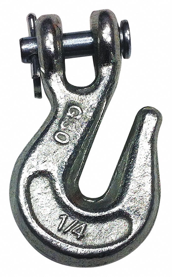 WESTWARD CLEVIS GRAB HOOK, FOR 1/4 IN CHAIN, WORKING LOAD LIMIT