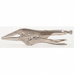 PLIERS LOCKING NEEDLE NOSE 9IN