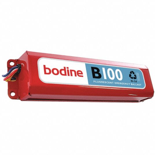 BODINE Emergency Fluorescent Ballast 120/277V AC, 1 Bulbs Supported