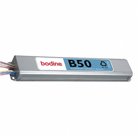 Bodine B50 Emergency Fluorescent Linear Ballast 2 Lamps 1100 Lumens 17W 120V 